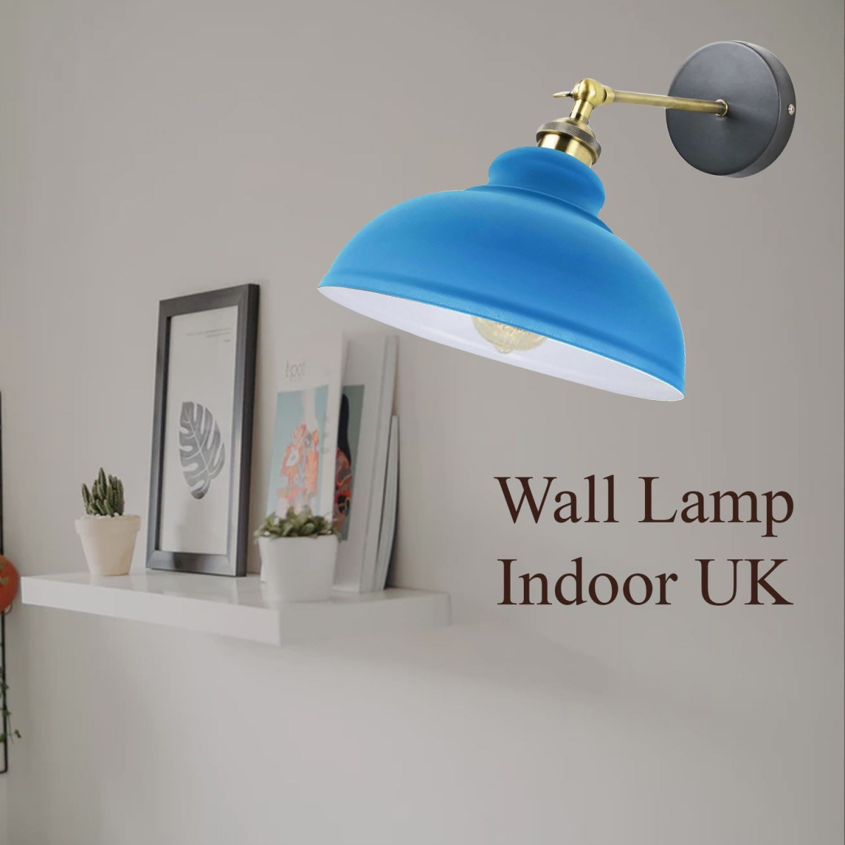Aldgate — Adjustable Industrial Dome Wall Sconce — view in situ