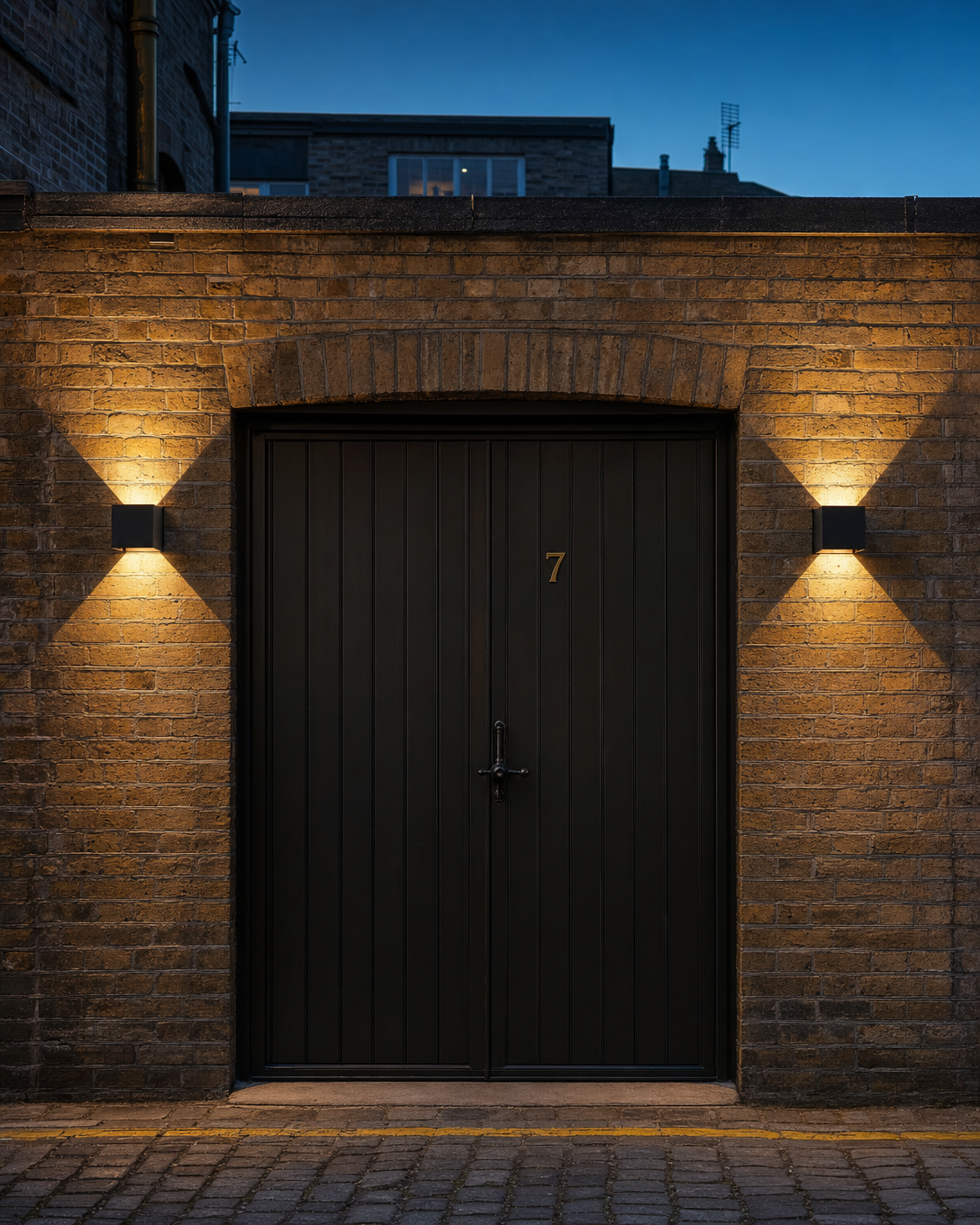 Marylebone Architect's Cube Outdoor Wall Light — hero 4